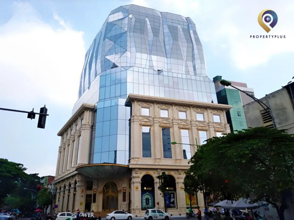 Toàn cảnh tòa nhà Doji Tower tại Quận Ba Đình, Hà Nội